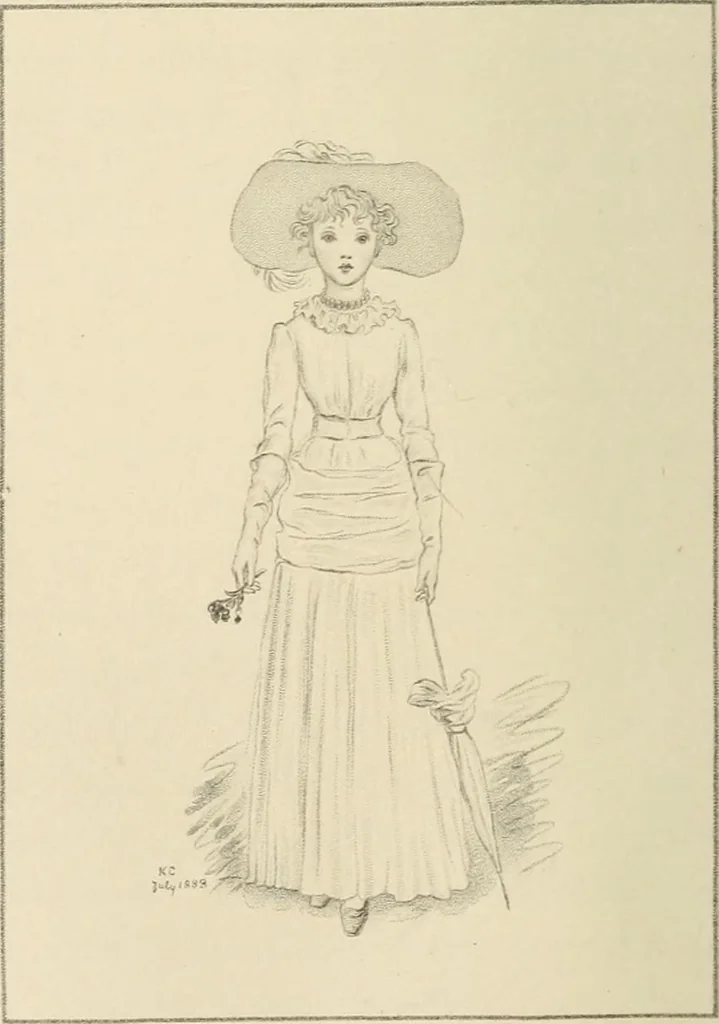 An illustration from Fors clavigera. Letters to the workmen and labourers of Great Britain, 1871, leaf 281