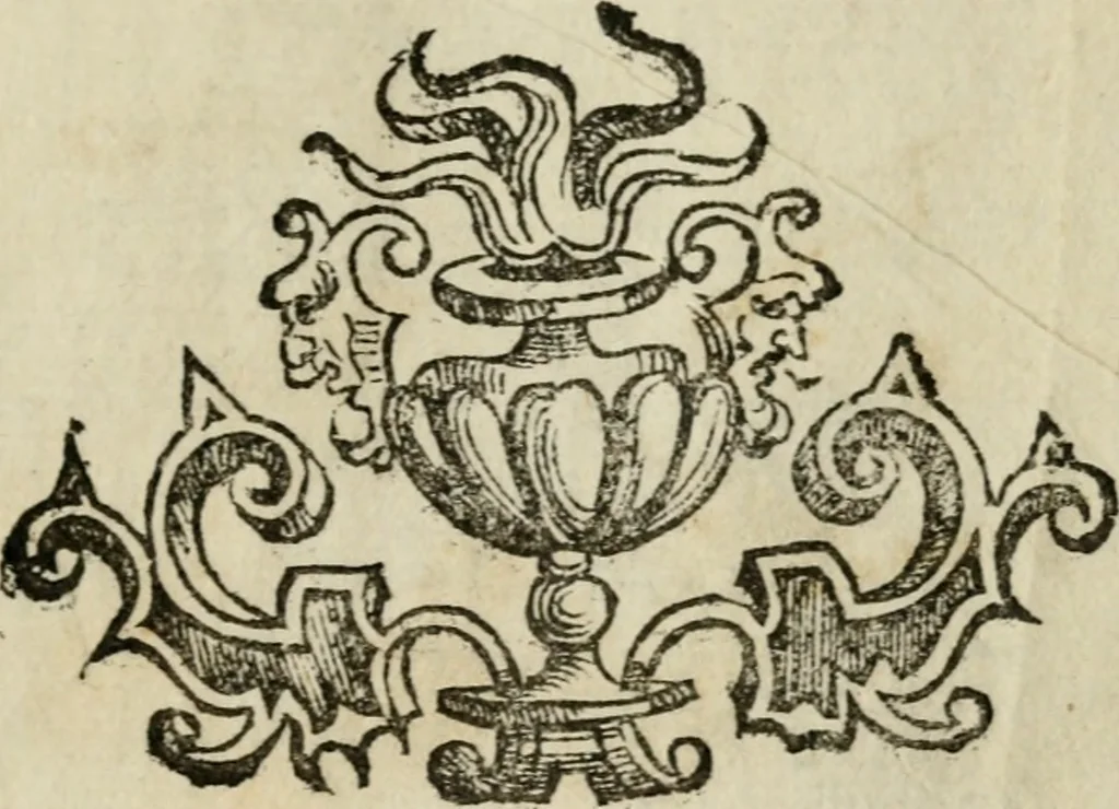 An illustration from Fortezza reale del cuore humano : battuta soauemente, saettata amorosamente, superata gloriosamente, e posseduta & ornata gratiosamente dall' amoroso Giesù : disegnata in figure con alcune brieui ma affettuose meditationi et altri tanti soliloquij, 1628, leaf 18