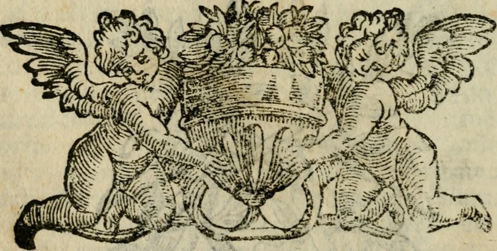 An illustration from Fortezza reale del cuore humano : battuta soauemente, saettata amorosamente, superata gloriosamente, e posseduta & ornata gratiosamente dall' amoroso Giesù : disegnata in figure con alcune brieui ma affettuose meditationi et altri tanti soliloquij, 1628, leaf 31