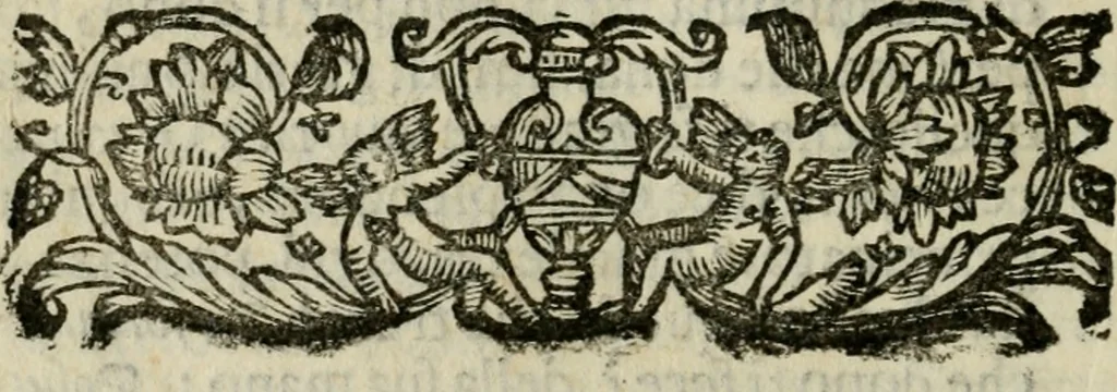 An illustration from Fortezza reale del cuore humano : battuta soauemente, saettata amorosamente, superata gloriosamente, e posseduta & ornata gratiosamente dall' amoroso Giesù : disegnata in figure con alcune brieui ma affettuose meditationi et altri tanti soliloquij, 1628, leaf 69