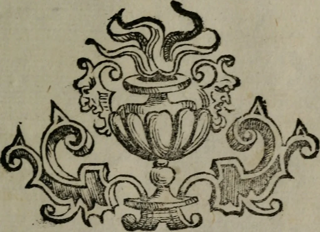An illustration from Fortezza reale del cuore humano : battuta soauemente, saettata amorosamente, superata gloriosamente, e posseduta & ornata gratiosamente dall' amoroso Giesù : disegnata in figure con alcune brieui ma affettuose meditationi et altri tanti soliloquij, 1628, leaf 102