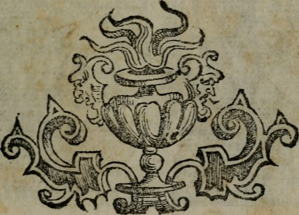 An illustration from Fortezza reale del cuore humano : battuta soauemente, saettata amorosamente, superata gloriosamente, e posseduta & ornata gratiosamente dall' amoroso Giesù : disegnata in figure con alcune brieui ma affettuose meditationi et altri tanti soliloquij, 1628, leaf 16