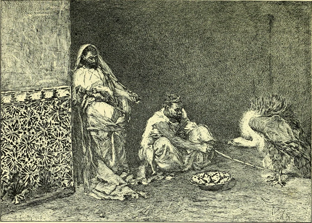 An illustration from Fortuny, 1886, leaf 10