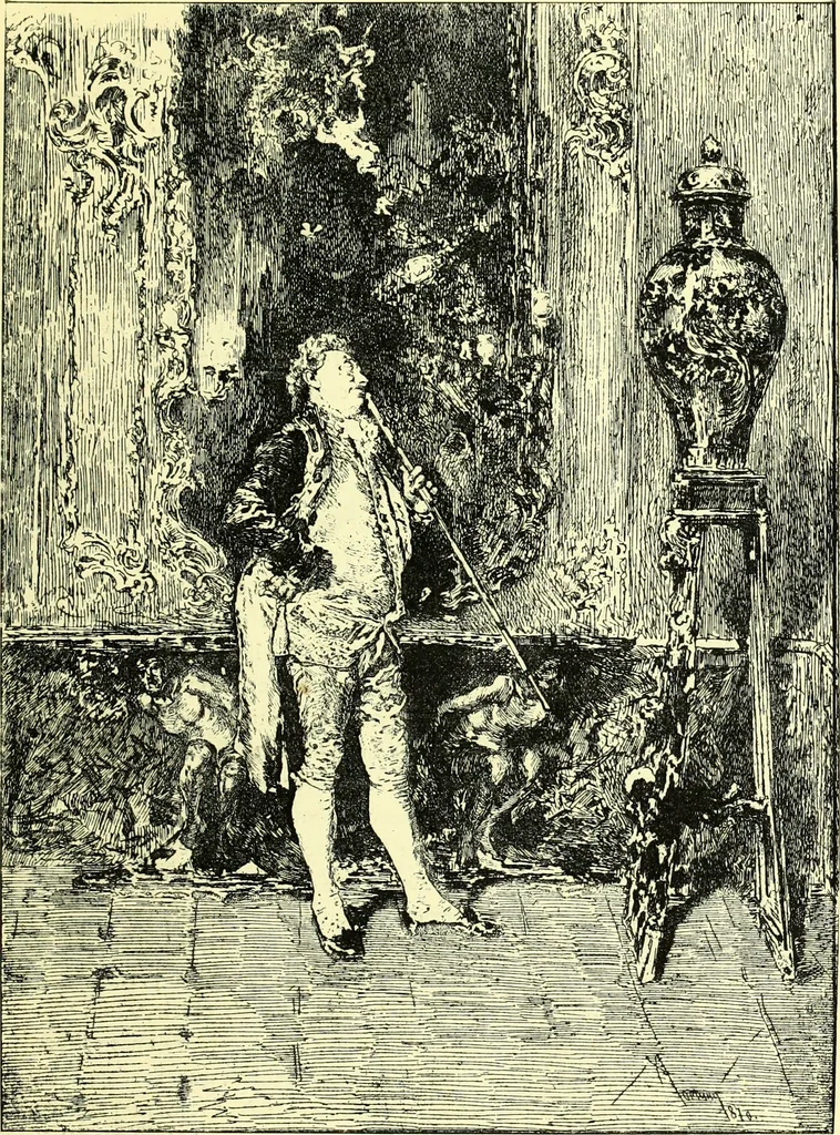 An illustration from Fortuny, 1886, leaf 12