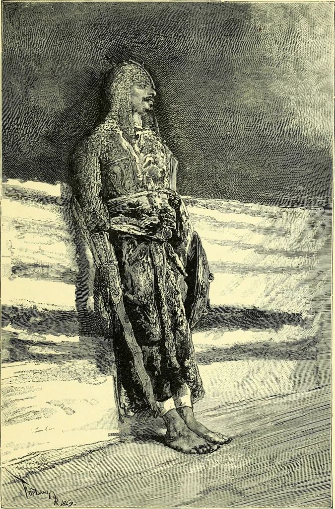 An illustration from Fortuny, 1886, leaf 22