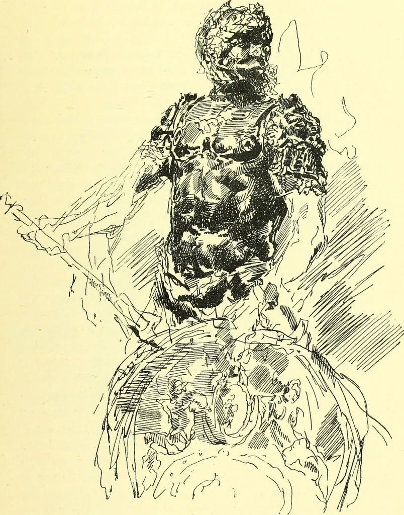 An illustration from Fortuny, 1886, leaf 32