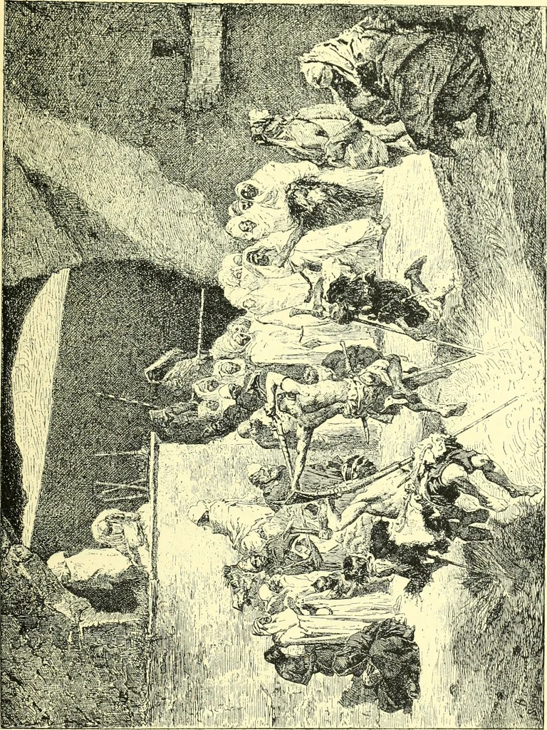 An illustration from Fortuny, 1886, leaf 40