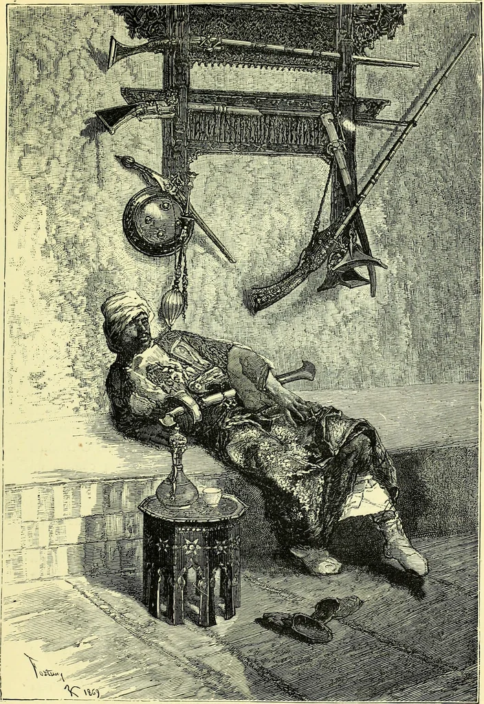 An illustration from Fortuny, 1886, leaf 8