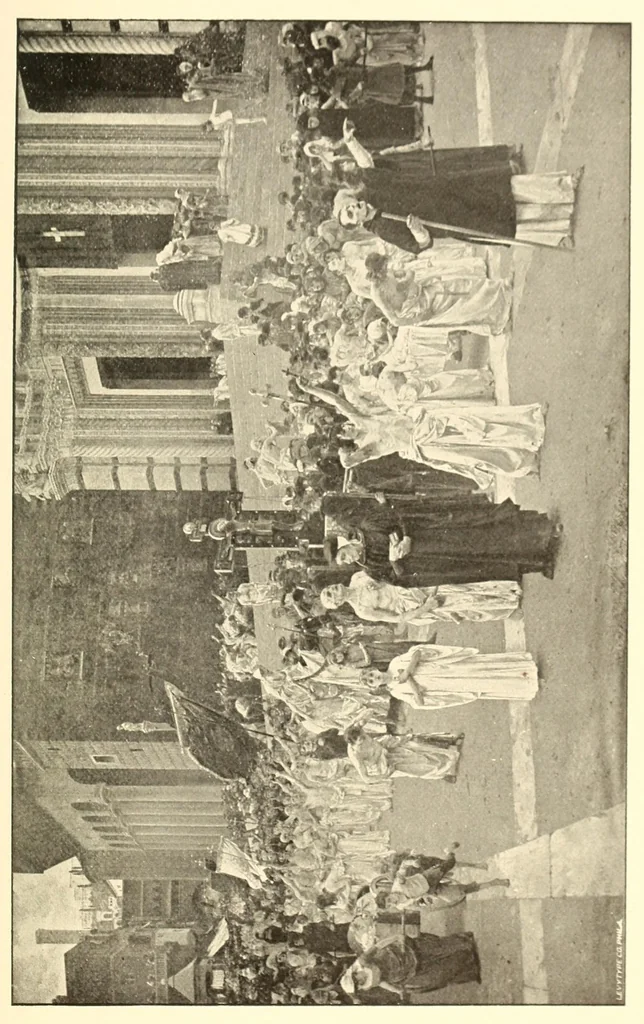 An illustration from Forty works of art from the sixty-third annual exhibition of the Academy of The Fine Arts : held at Philadelphia, Dec. 18, 1893 to Feb. 24, 1894, 1894, leaf 45