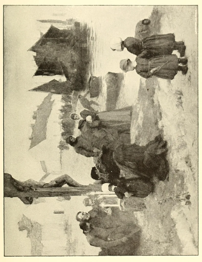 An illustration from Forty works of art from the sixty-third annual exhibition of the Academy of The Fine Arts : held at Philadelphia, Dec. 18, 1893 to Feb. 24, 1894, 1894, leaf 71