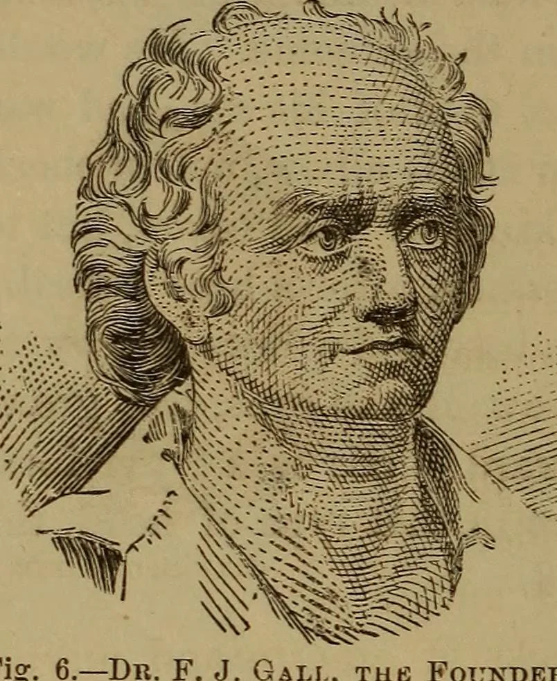 An illustration from Forty years in phrenology; embracing recollections of history, anecdote, and experience, 1882, leaf 387