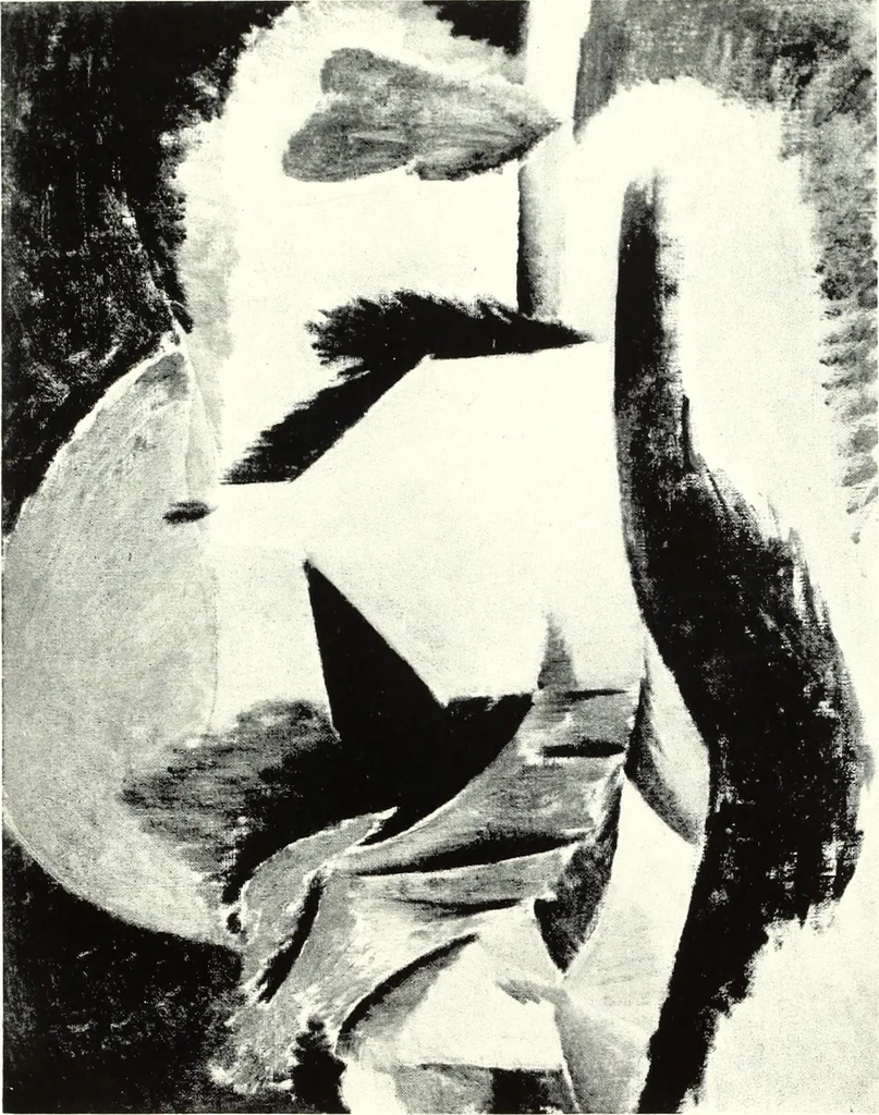 An illustration from The Forum exhibition of modern American painters, Mar. 13th to Mar. 25th, 1916. Committee: Christian Brinton [and others] Artists: Ben Benn [and others] On view at the Anderson Galleries ... New York, 1916, leaf 100