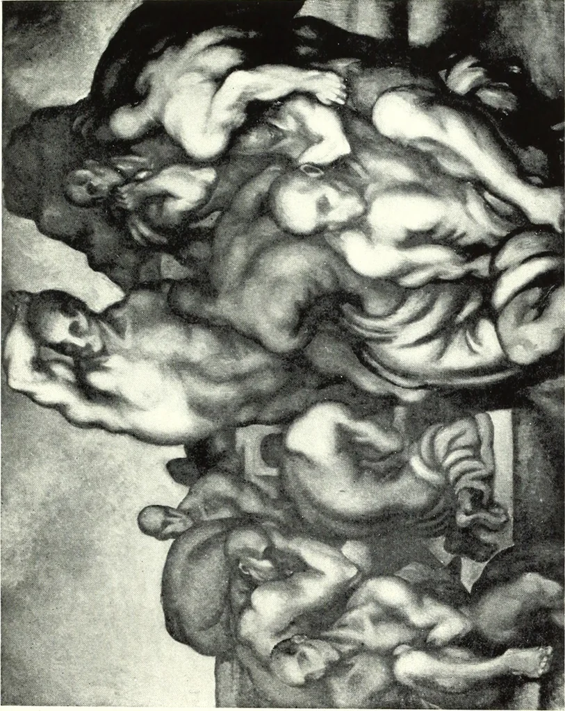 An illustration from The Forum exhibition of modern American painters, Mar. 13th to Mar. 25th, 1916. Committee: Christian Brinton [and others] Artists: Ben Benn [and others] On view at the Anderson Galleries ... New York, 1916, leaf 52