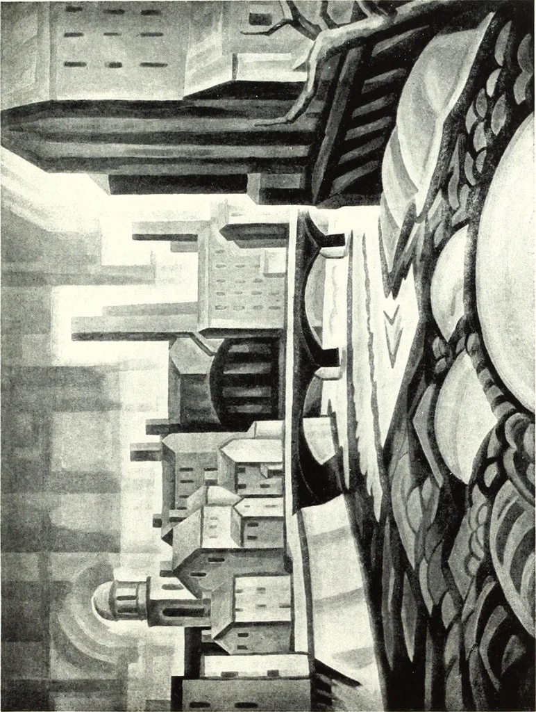 An illustration from The Forum exhibition of modern American painters, Mar. 13th to Mar. 25th, 1916. Committee: Christian Brinton [and others] Artists: Ben Benn [and others] On view at the Anderson Galleries ... New York, 1916, leaf 56