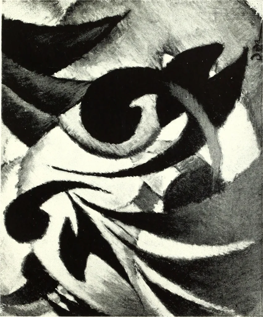 An illustration from The Forum exhibition of modern American painters, Mar. 13th to Mar. 25th, 1916. Committee: Christian Brinton [and others] Artists: Ben Benn [and others] On view at the Anderson Galleries ... New York, 1916, leaf 64
