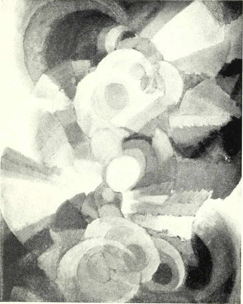 An illustration from The Forum exhibition of modern American painters, Mar. 13th to Mar. 25th, 1916. Committee: Christian Brinton [and others] Artists: Ben Benn [and others] On view at the Anderson Galleries ... New York, 1916, leaf 72