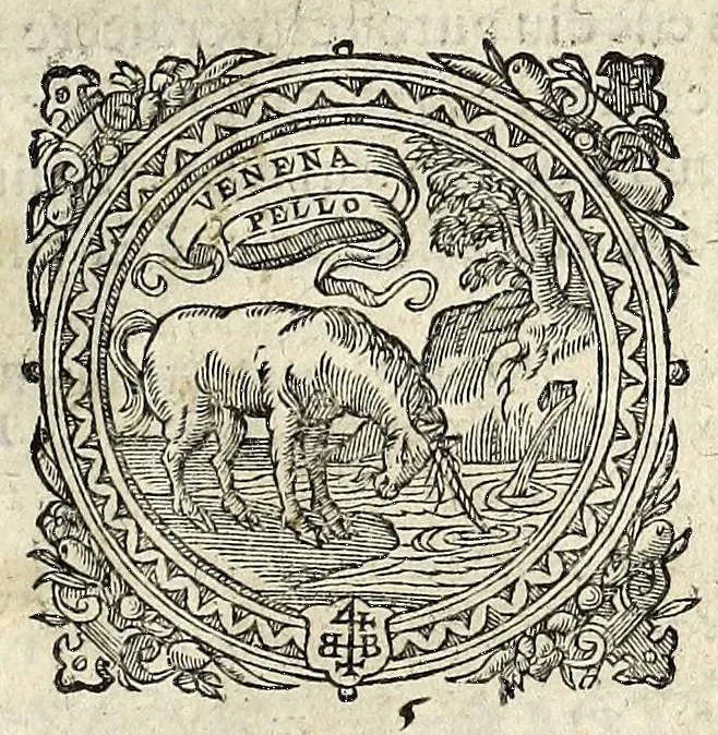 An illustration from Forvm Romanvm, 1591, leaf 3