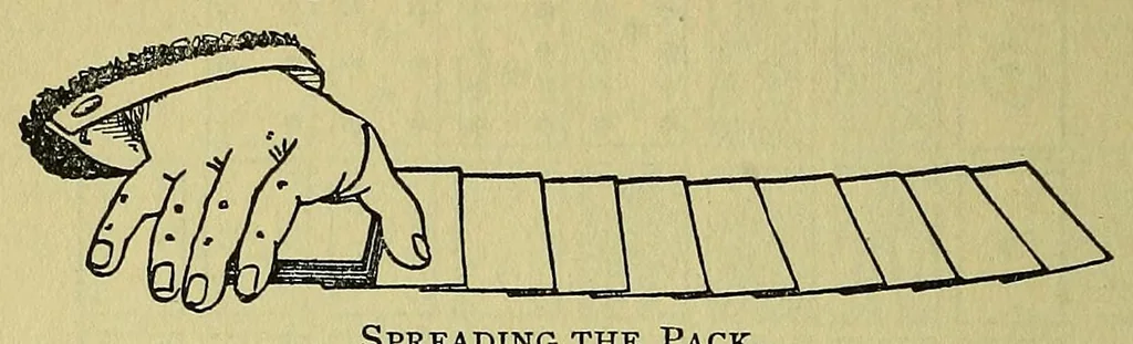 An illustration from Foster's complete Hoyle;, 1914, leaf 302