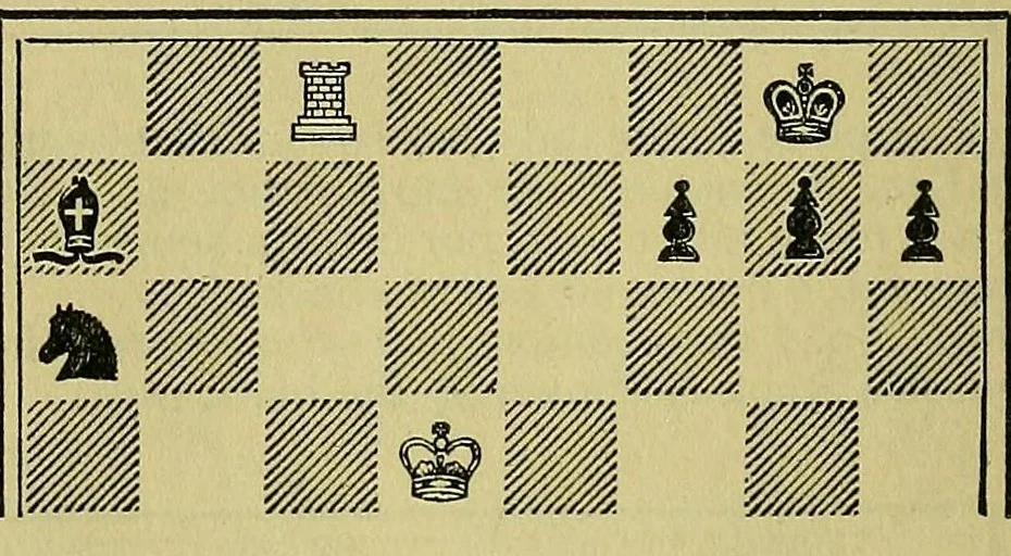 An illustration from Foster's complete Hoyle;, 1914, leaf 584
