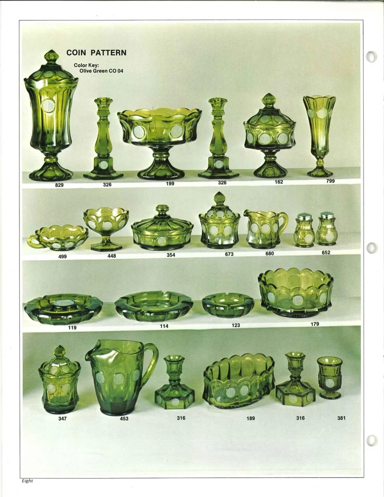 An illustration from Fostoria Glassware Catalog 1977, 1977, leaf 11