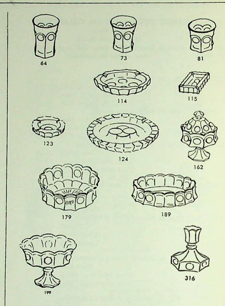 An illustration from Fostoria Glassware - Eastern Price List 1966, 1966, leaf 23