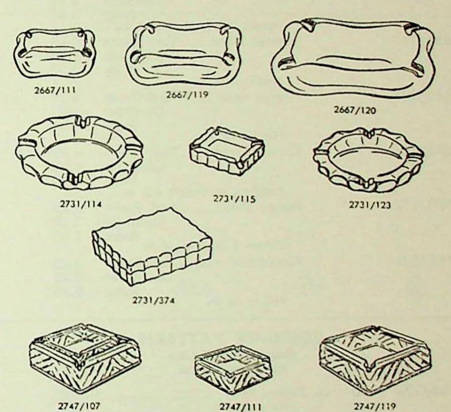 An illustration from Fostoria Glassware - Eastern Price List 1966, 1966, leaf 30