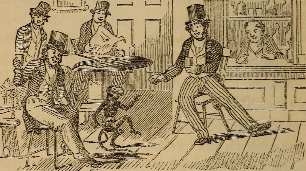 An illustration from The fountain : with jets of new meanings, 1870, leaf 101