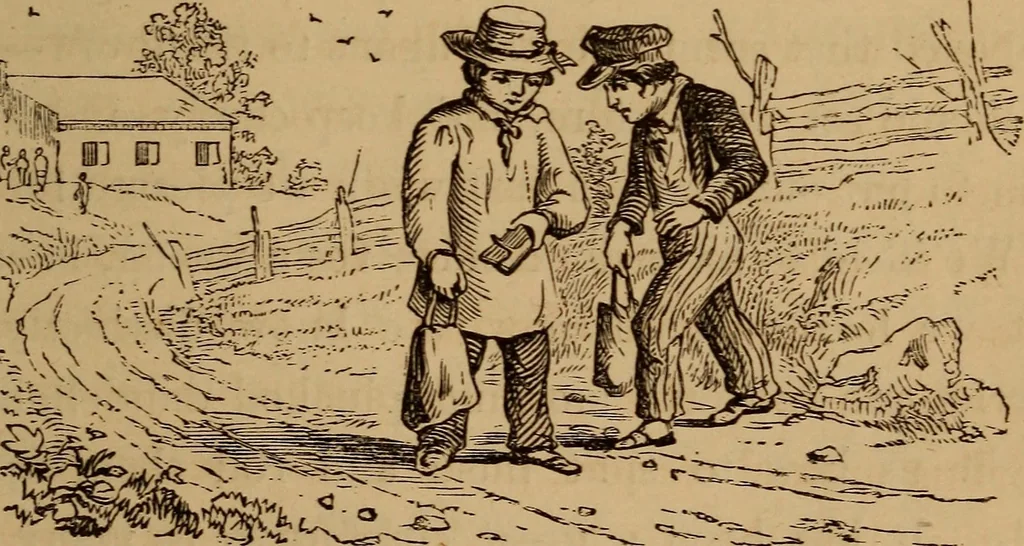 An illustration from The fountain : with jets of new meanings, 1870, leaf 106