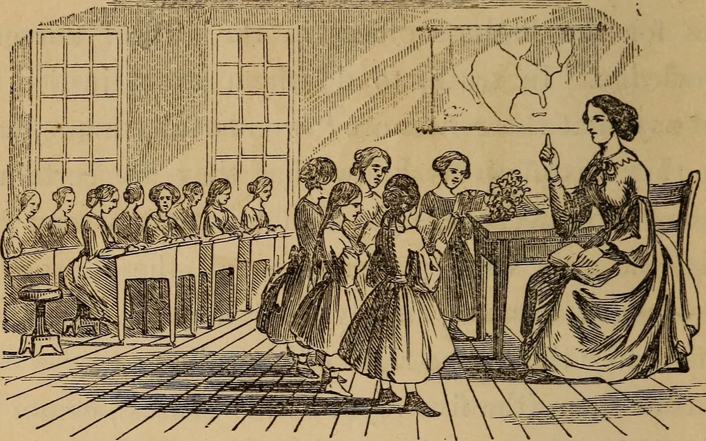 An illustration from The fountain : with jets of new meanings, 1870, leaf 131