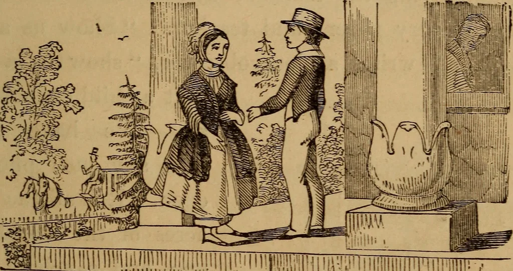 An illustration from The fountain : with jets of new meanings, 1870, leaf 132