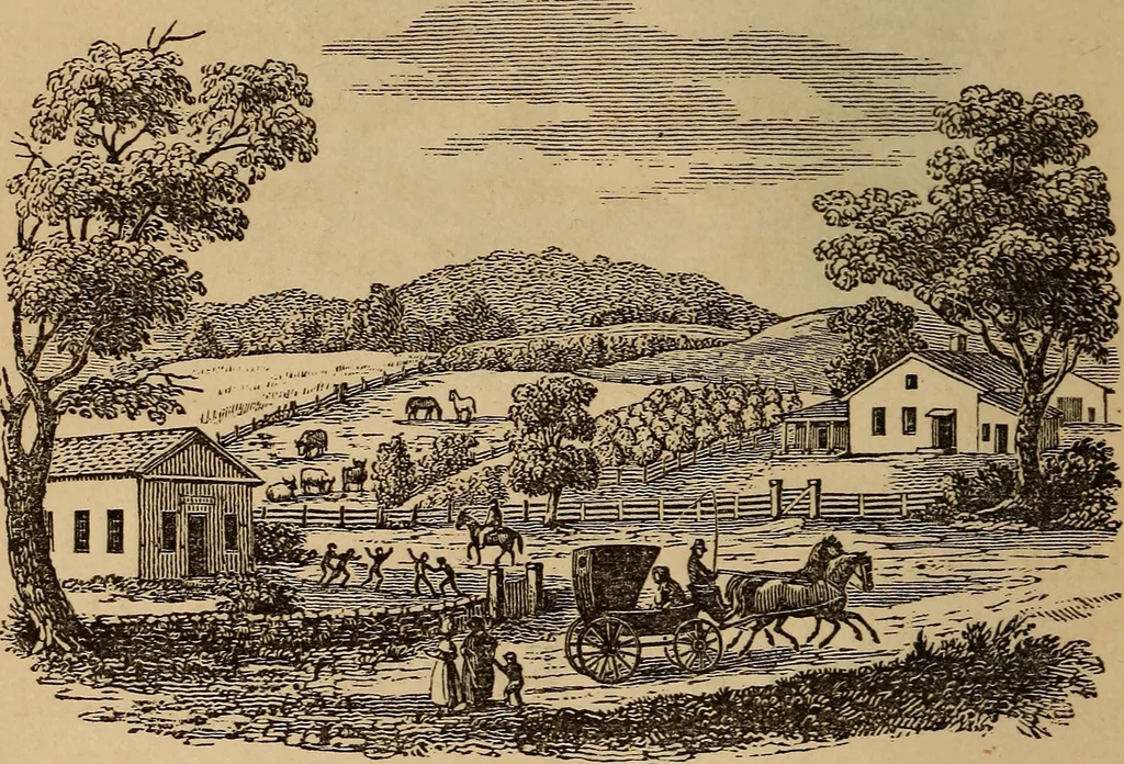 An illustration from The fountain : with jets of new meanings, 1870, leaf 143