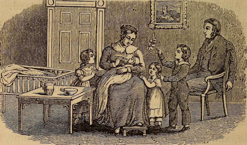 An illustration from The fountain : with jets of new meanings, 1870, leaf 151