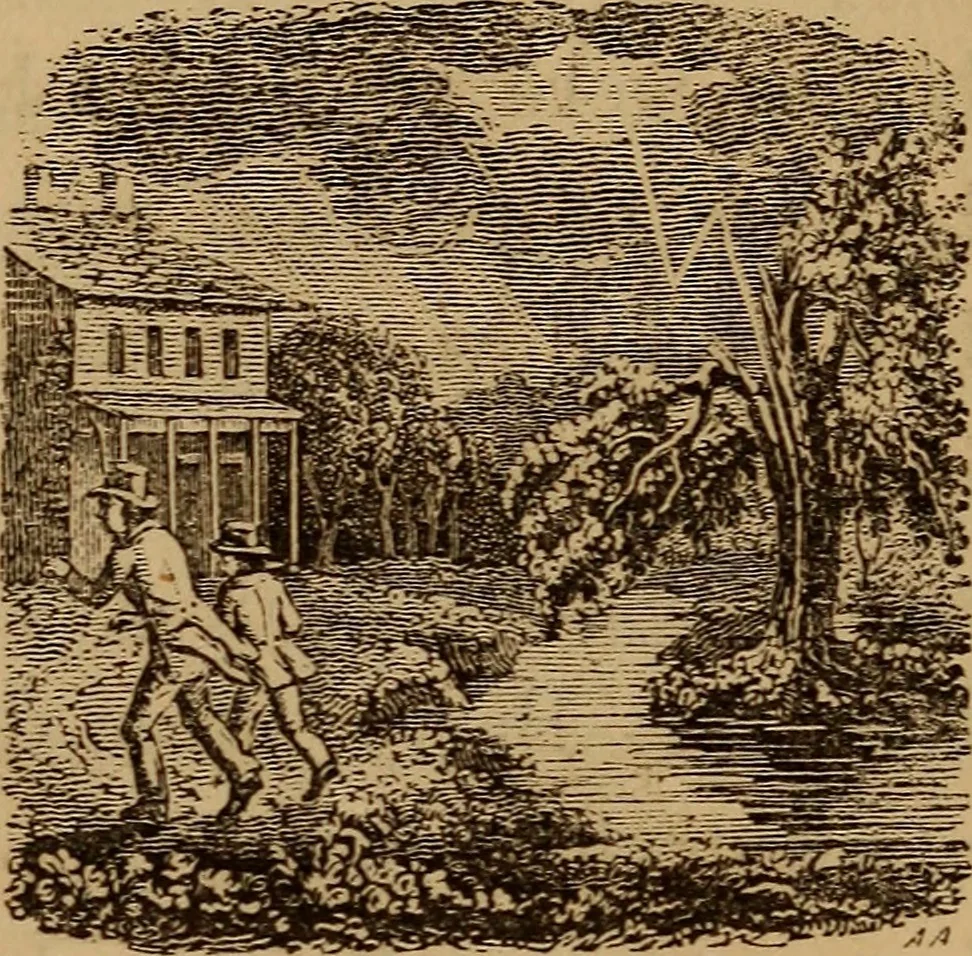 An illustration from The fountain : with jets of new meanings, 1870, leaf 196