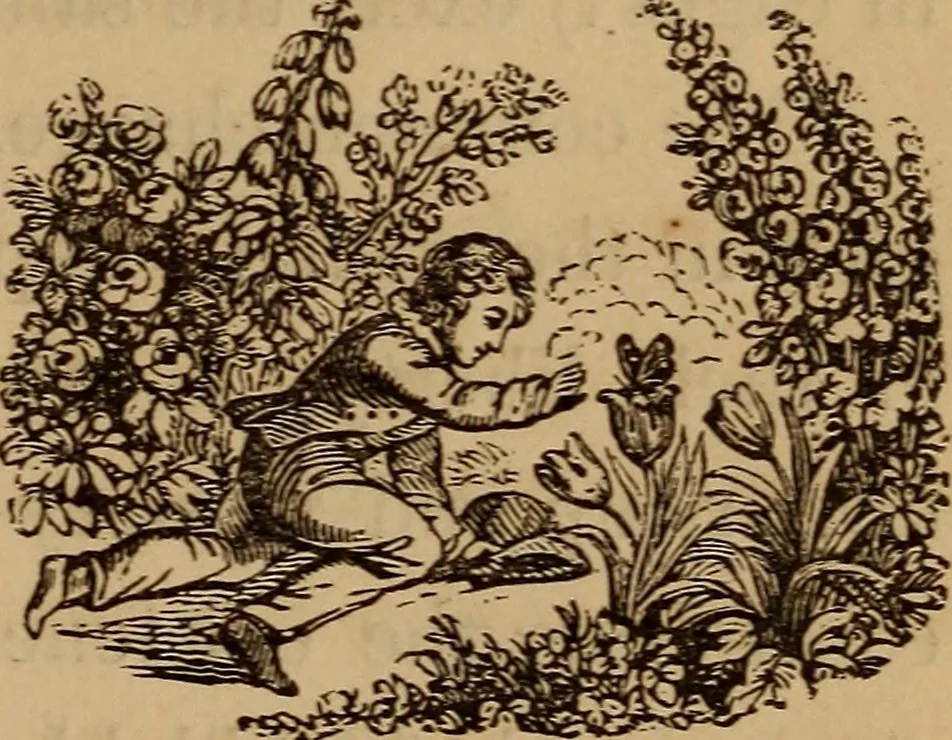 An illustration from The fountain : with jets of new meanings, 1870, leaf 28