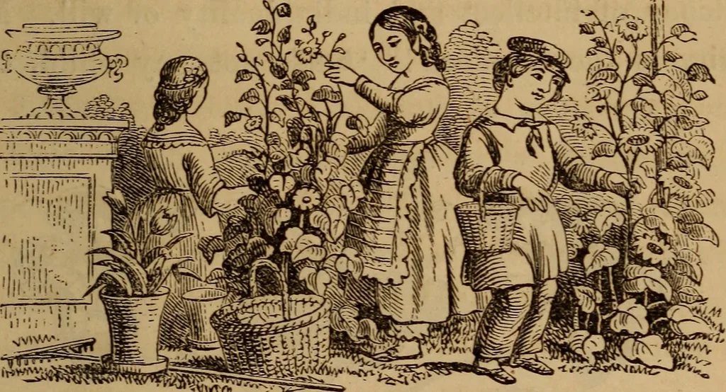 An illustration from The fountain : with jets of new meanings, 1870, leaf 42