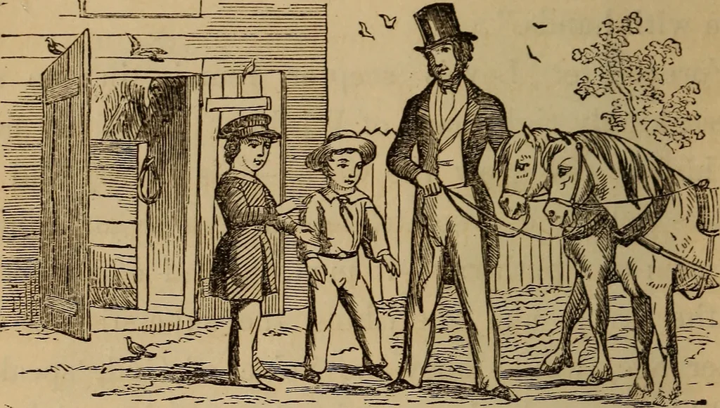 An illustration from The fountain : with jets of new meanings, 1870, leaf 47