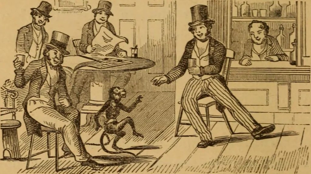 An illustration from The fountain; with jets of new meanings, 1870, leaf 100
