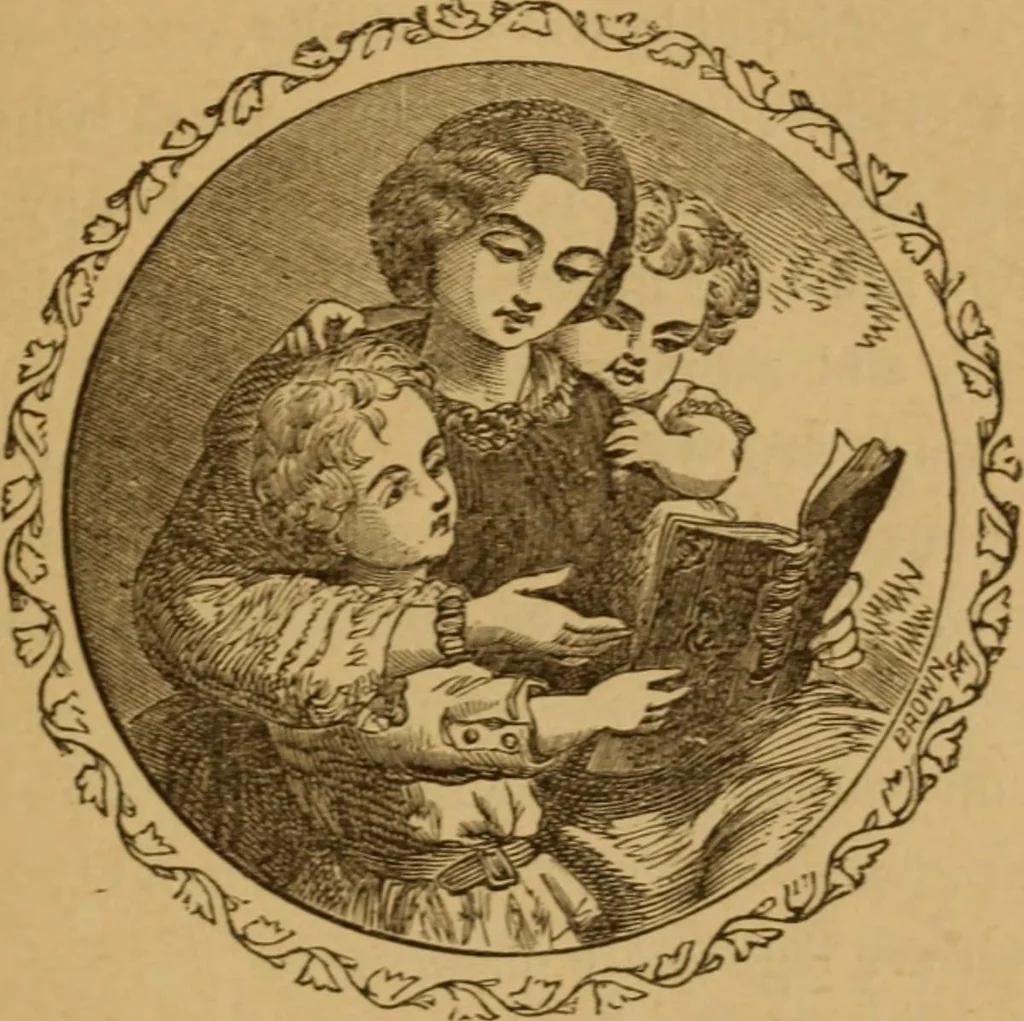 An illustration from The fountain; with jets of new meanings, 1870, leaf 127