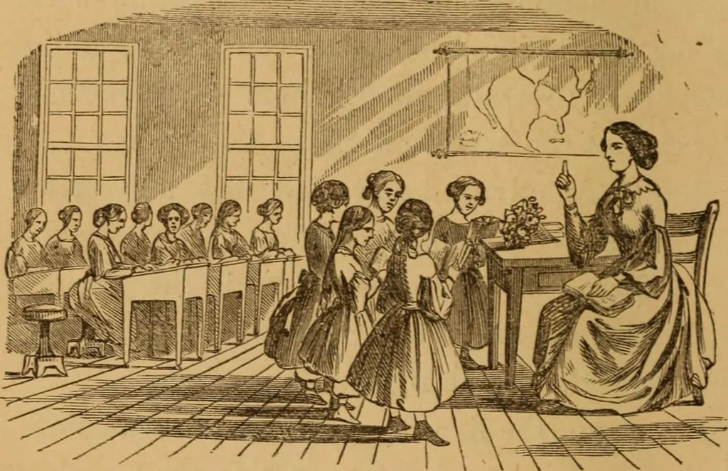 An illustration from The fountain; with jets of new meanings, 1870, leaf 130