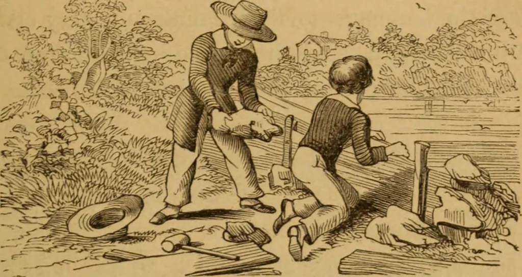 An illustration from The fountain; with jets of new meanings, 1870, leaf 147