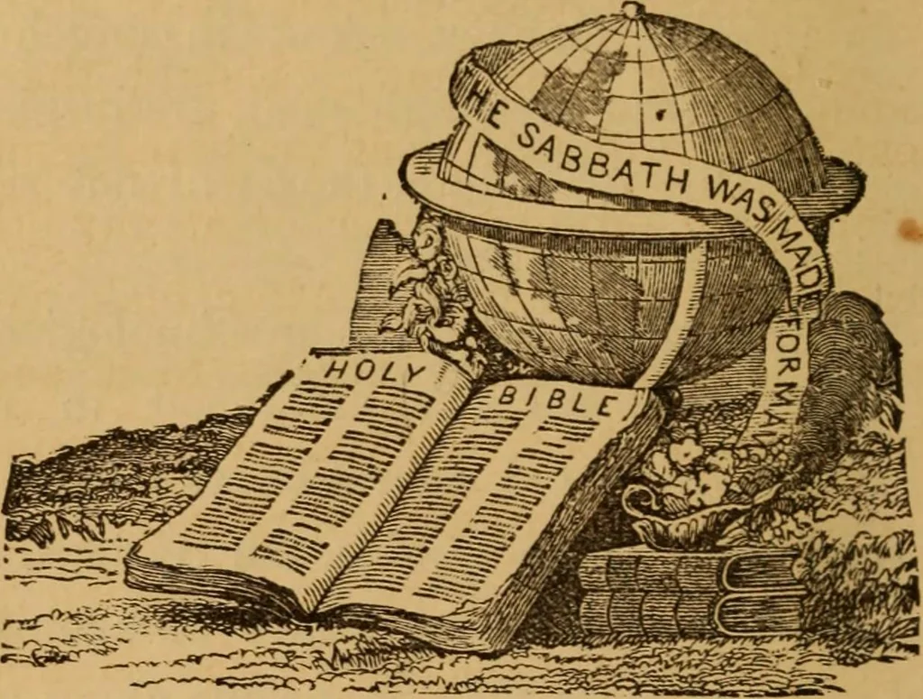 An illustration from The fountain; with jets of new meanings, 1870, leaf 168