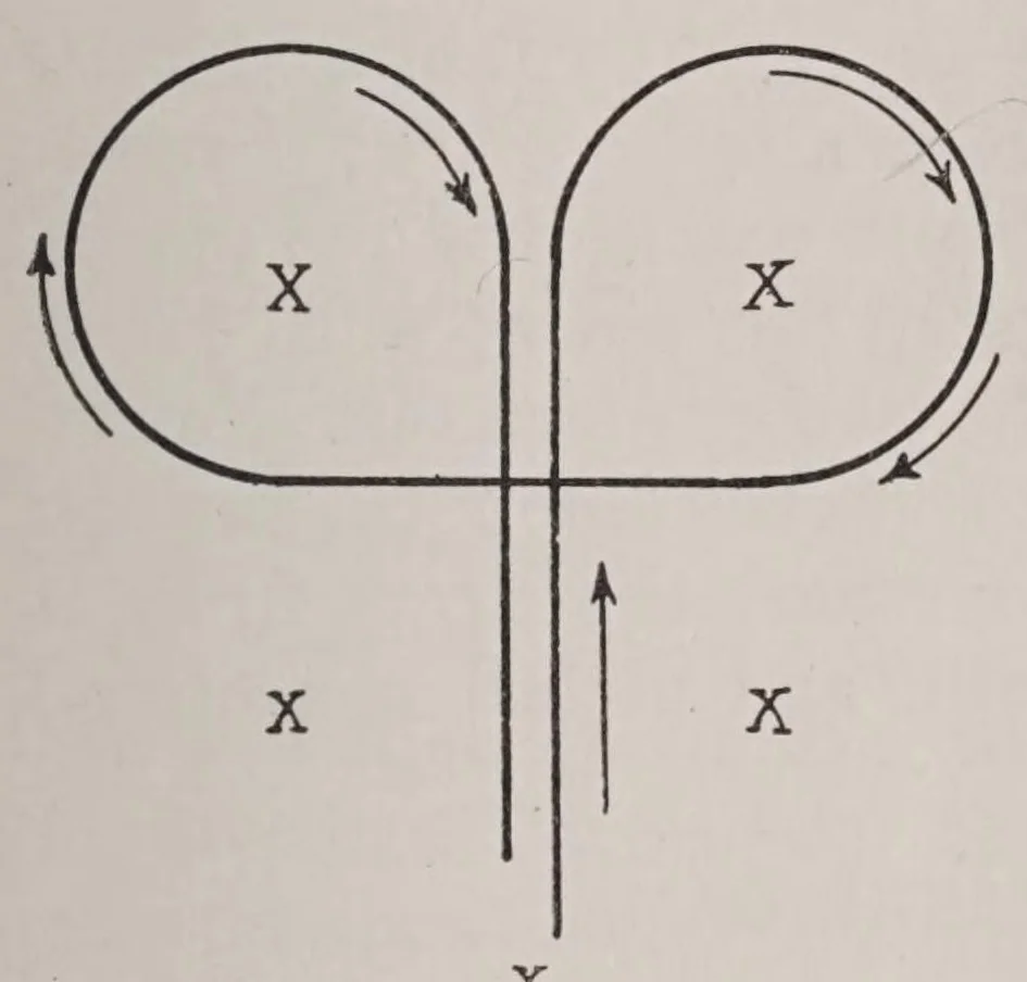An illustration from Four hundred games for school, home, and playground,, 1923, leaf 85