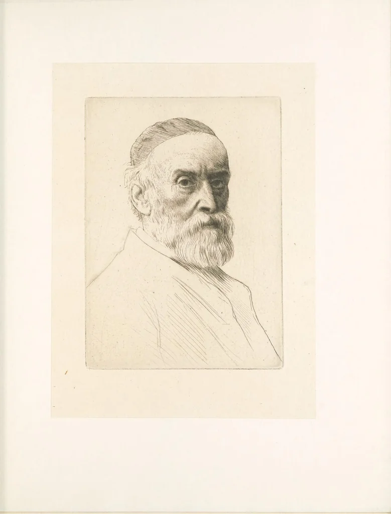 An illustration from Four masters of etching, 1883, leaf 71