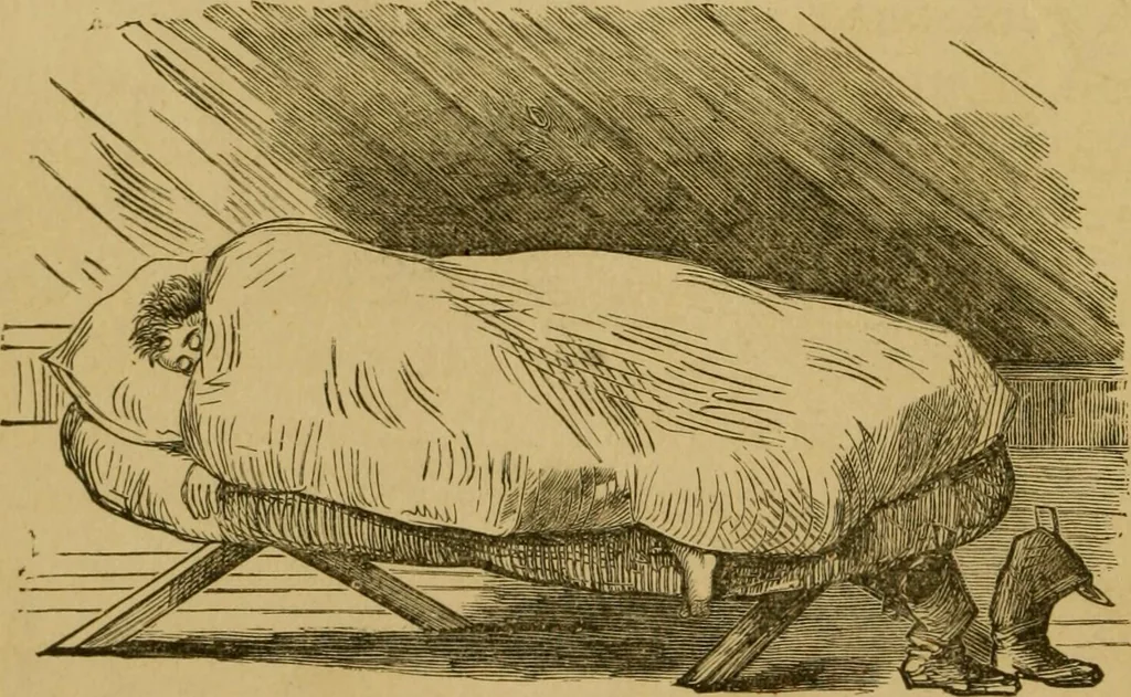 An illustration from Four months in a sneak-box. A boat voyage of 2600 miles down the Ohio and Mississippi rivers, 1879, leaf 101
