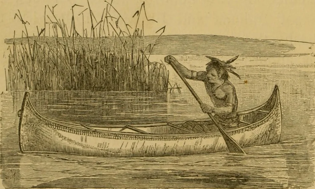 An illustration from Four months in a sneak-box. A boat voyage of 2600 miles down the Ohio and Mississippi rivers, 1879, leaf 51