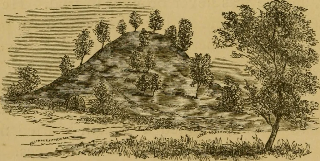 An illustration from Four months in a sneak-box. A boat voyage of 2600 miles down the Ohio and Mississippi rivers, 1879, leaf 77