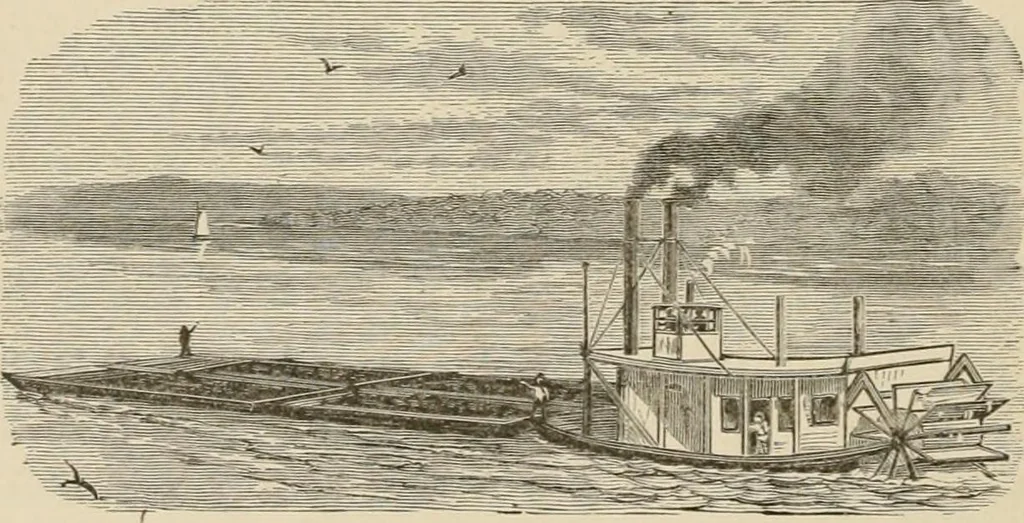 An illustration from Four months in a sneak-box : a boat voyage of 2600 miles down the Ohio and Mississippi Rivers, and along the Gulf of Mexico, 1879, leaf 131