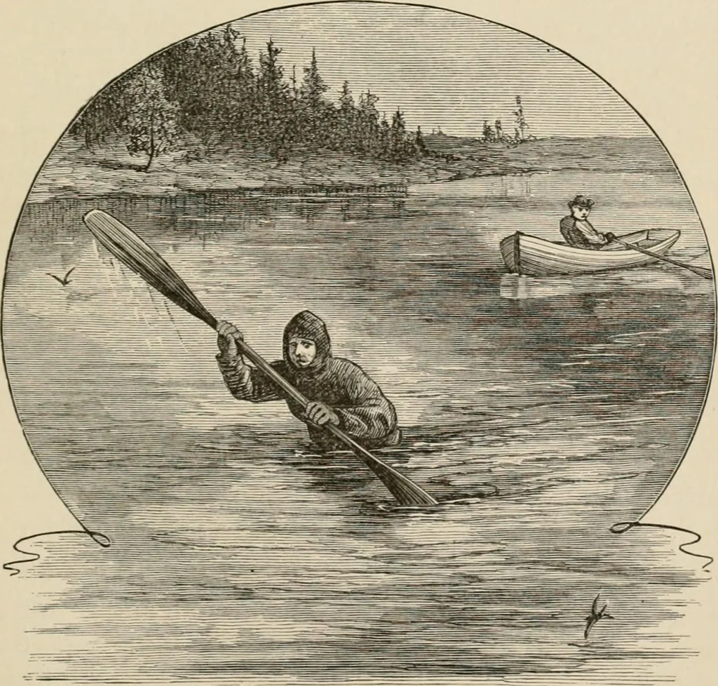 An illustration from Four months in a sneak-box : a boat voyage of 2600 miles down the Ohio and Mississippi Rivers, and along the Gulf of Mexico, 1879, leaf 204