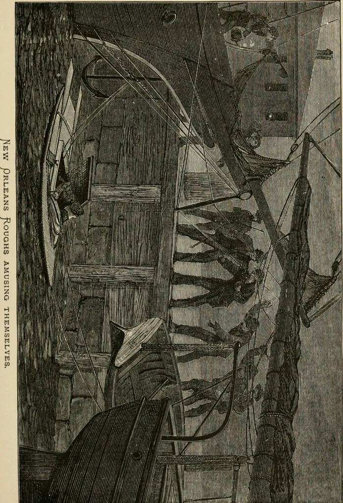 An illustration from Four months in a sneak-box : a boat voyage of 2600 miles down the Ohio and Mississippi Rivers, and along the Gulf of Mexico, 1879, leaf 234