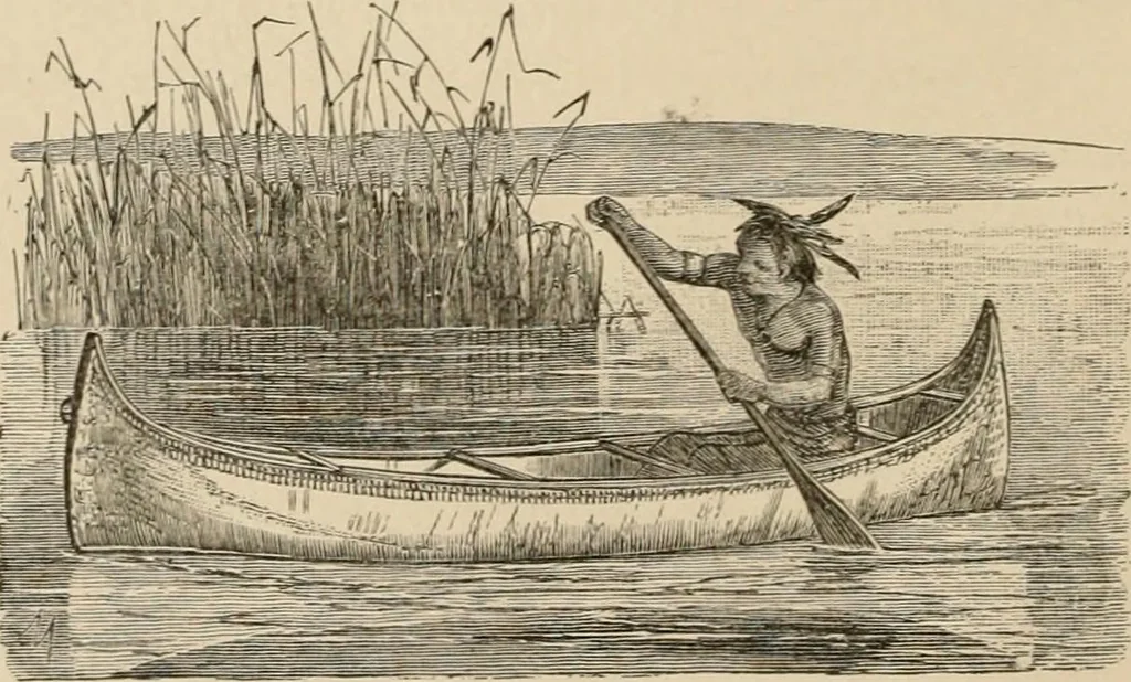 An illustration from Four months in a sneak-box : a boat voyage of 2600 miles down the Ohio and Mississippi Rivers, and along the Gulf of Mexico, 1879, leaf 45